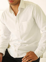 Humphrey Oxford Shirt - White-Benson-Over the Rainbow