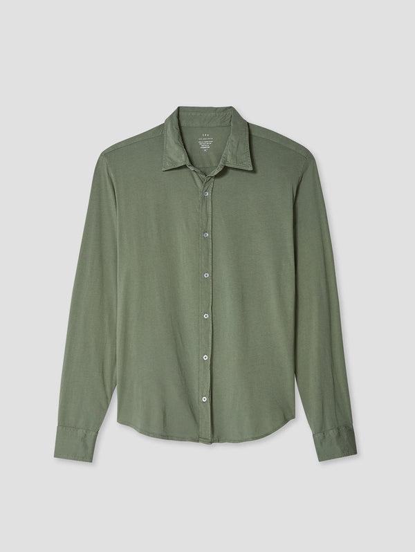 Long Sleeve Easy Shirt - Rye Grass