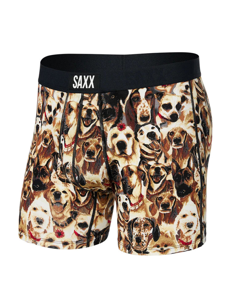 Vibe Super Soft Boxer Brief - Dogs of Saxx Multi-SAXX-Over the Rainbow