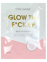 Glow Up - Brightening Facial Mask (Single)-CHEZ GAGNE LETTERPRESS-Over the Rainbow