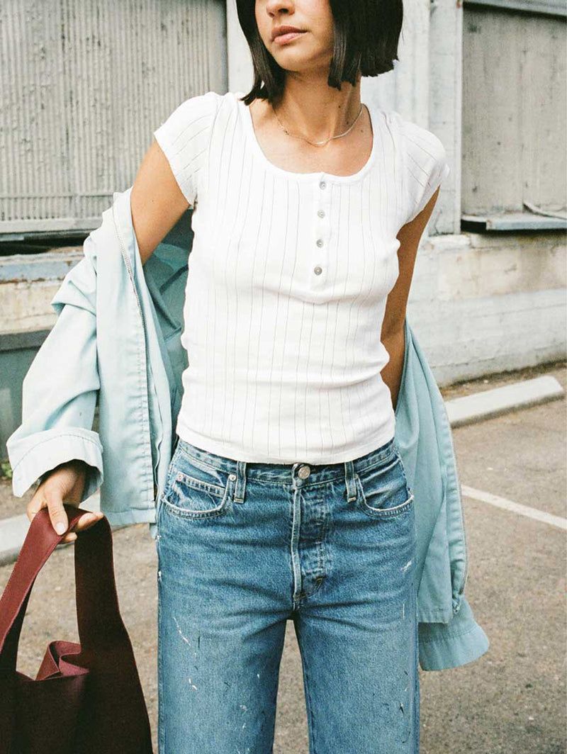 Buttercup Tee - White