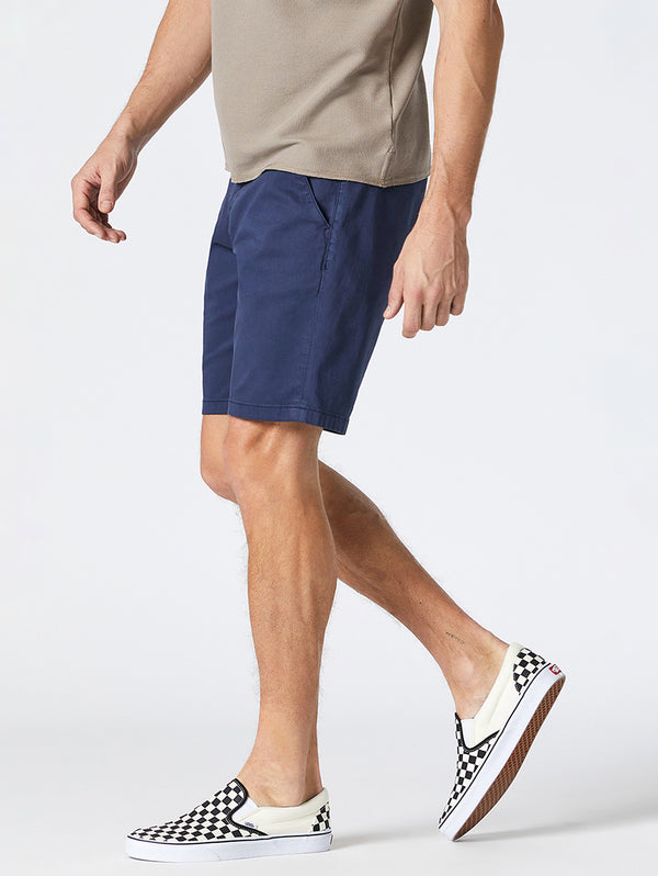 Jacob Short - Dark Navy Twill-Mavi-Over the Rainbow