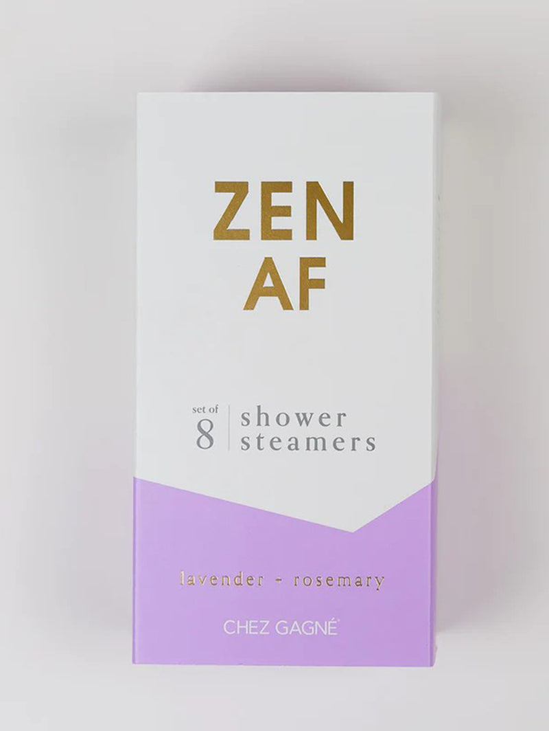 Shower Steamer Set - Zen AF-CHEZ GAGNE LETTERPRESS-Over the Rainbow