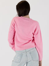 Stella Jewel Cardigan - Pink-LYLA+LUXE-Over the Rainbow