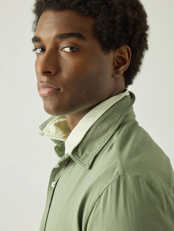 Long Sleeve Easy Shirt - Rye Grass