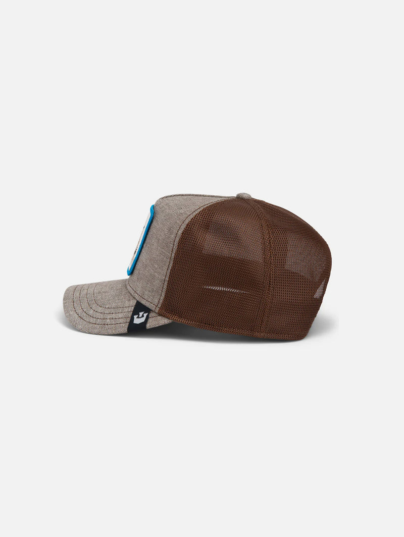 The Suited Friend Hat - Brown