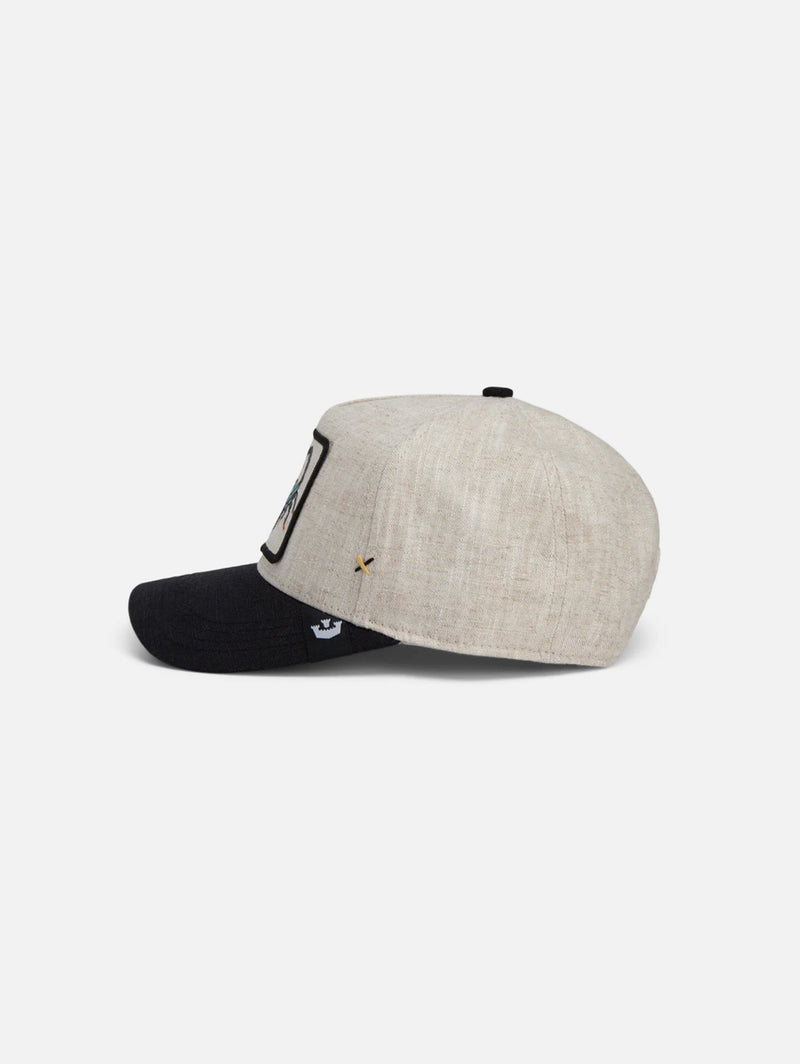 The Lethal Linen Hat - Black