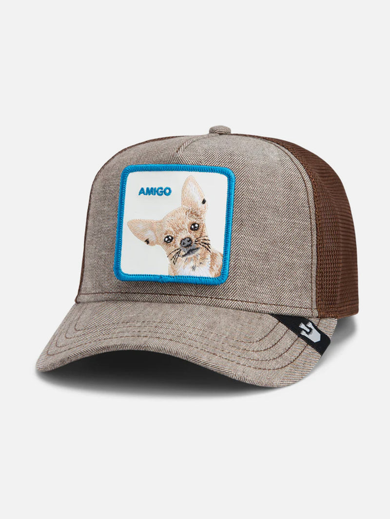 The Suited Friend Hat - Brown