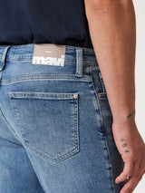 Steve Athletic Jean - Mid Brushed Classic Blue