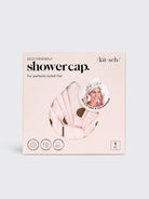 Luxury Shower Cap - Blush Dot-KITSCH-Over the Rainbow
