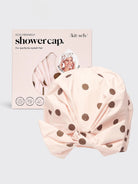 Luxury Shower Cap - Blush Dot-KITSCH-Over the Rainbow