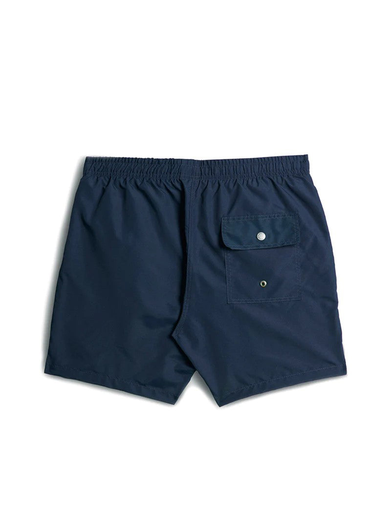 Solid Navy Swim Trunk - Navy-BATHER-Over the Rainbow
