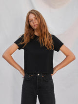 Springsteen Crew Baby Tee-PERFECTWHITETEE-Over the Rainbow