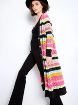 Stripe Out Duster - Hyper-LISA TODD-Over the Rainbow