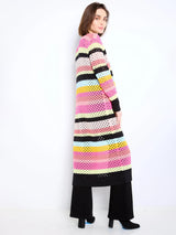 Stripe Out Duster - Hyper-LISA TODD-Over the Rainbow