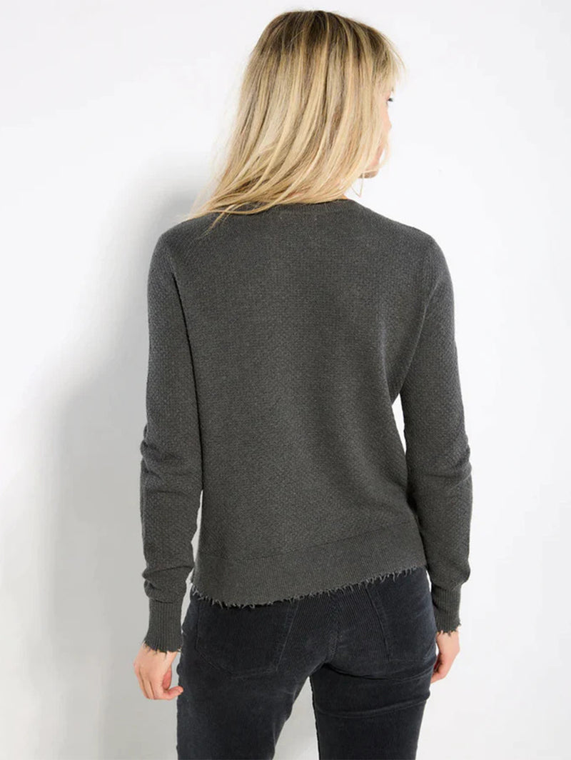 Heart Strong Sweater - Shale-LISA TODD-Over the Rainbow
