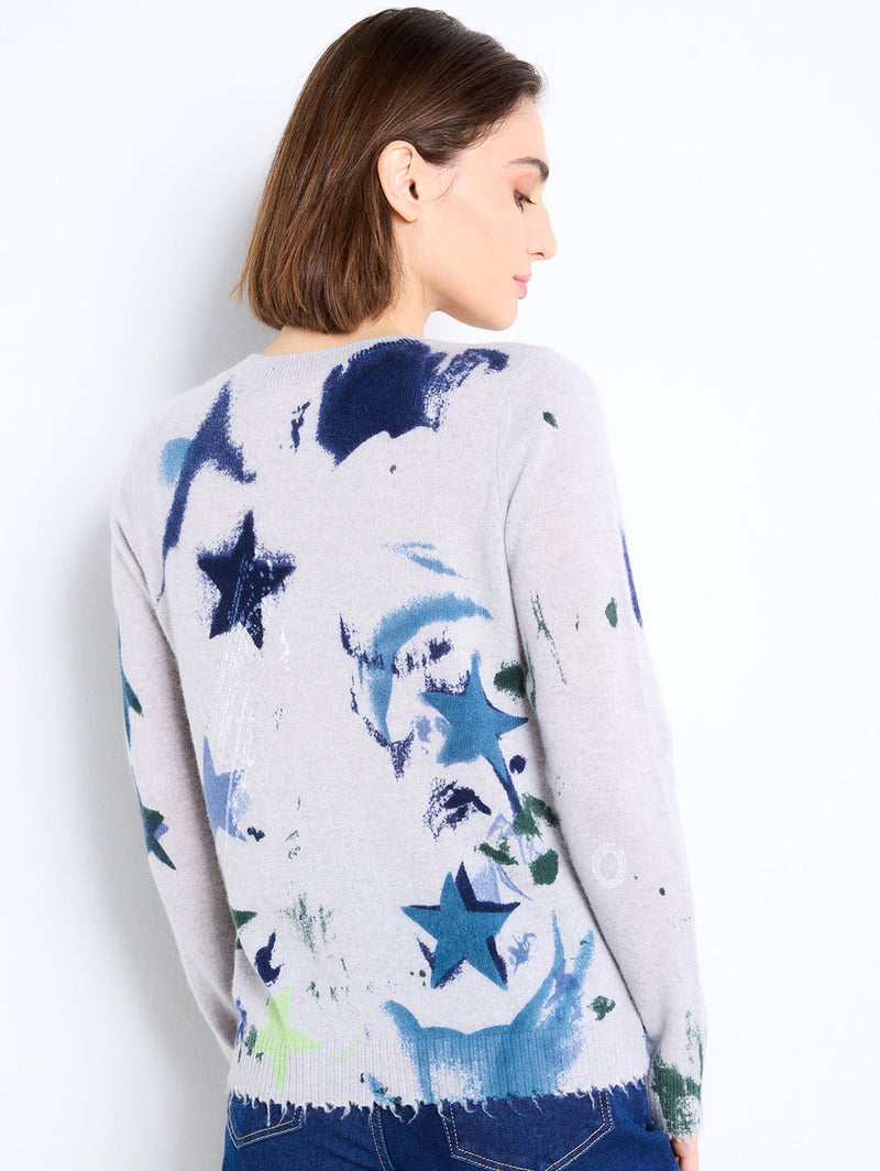 Supernova Sweater - Silver Mist-LISA TODD-Over the Rainbow