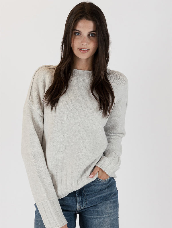 Tanya Crew Sweater-LYLA+LUXE-Over the Rainbow