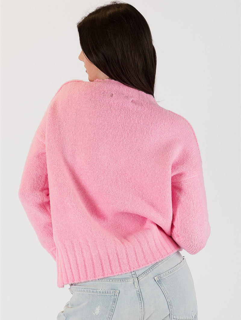 Tanya Crew Sweater-LYLA+LUXE-Over the Rainbow