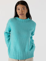 Tanya Crew Sweater-LYLA+LUXE-Over the Rainbow