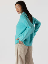 Tanya Crew Sweater-LYLA+LUXE-Over the Rainbow