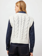 Alexis Sweater Vest - Ivory-Rails-Over the Rainbow