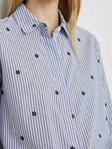 Taylor Shirt - Flocked Daisy-Rails-Over the Rainbow