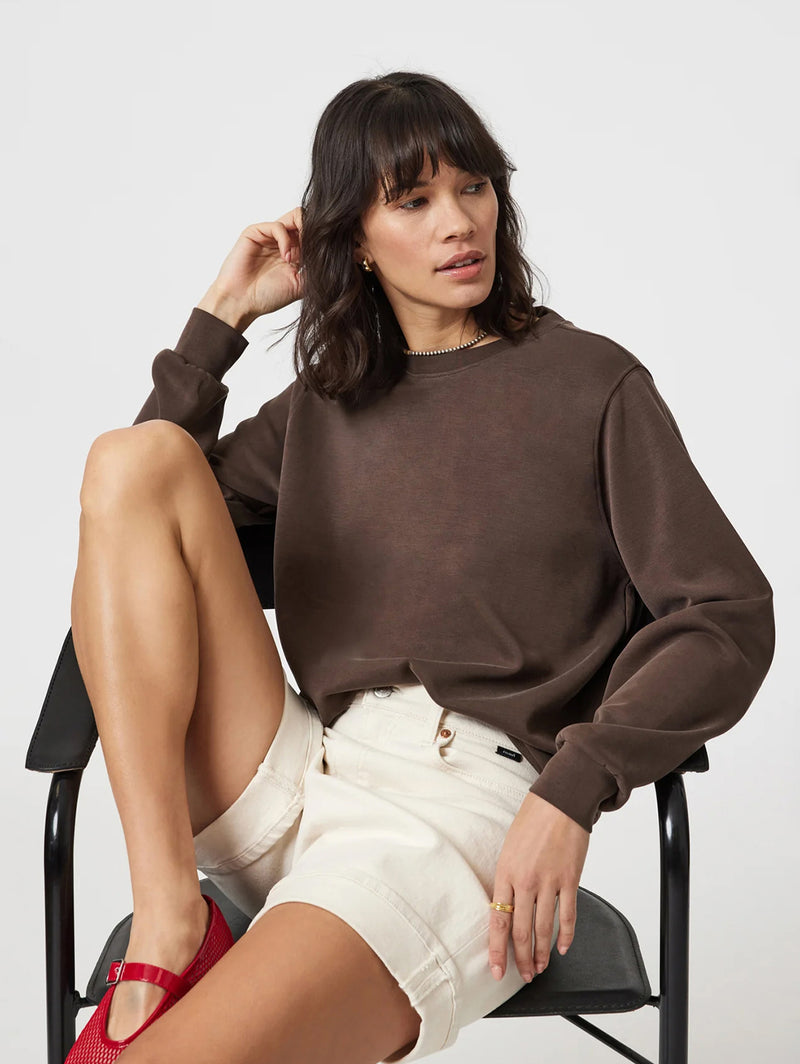 Heidi Long Cuffed Short - Ecru 90's