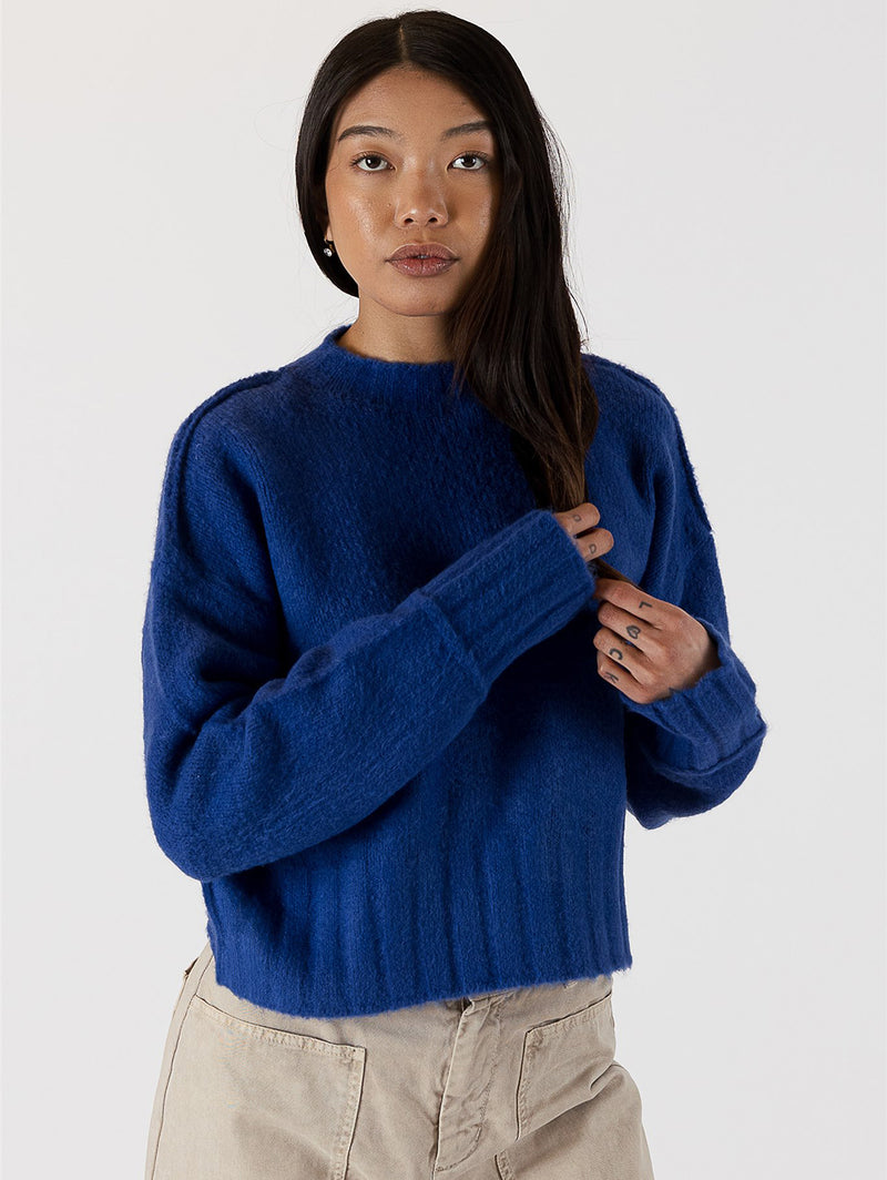 Timmy Crew Sweater-LYLA+LUXE-Over the Rainbow