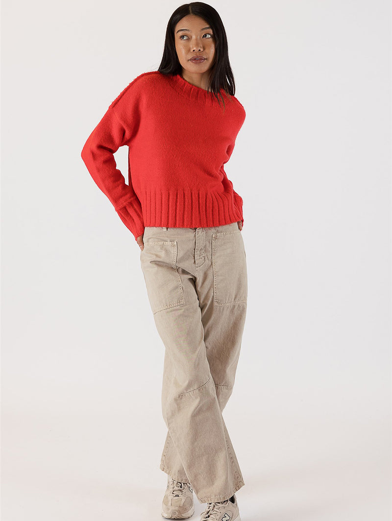 Timmy Crew Sweater-LYLA+LUXE-Over the Rainbow