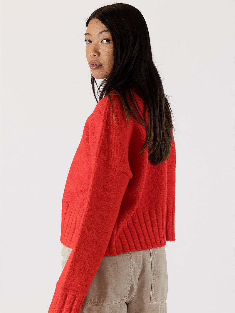 Timmy Crew Sweater-LYLA+LUXE-Over the Rainbow