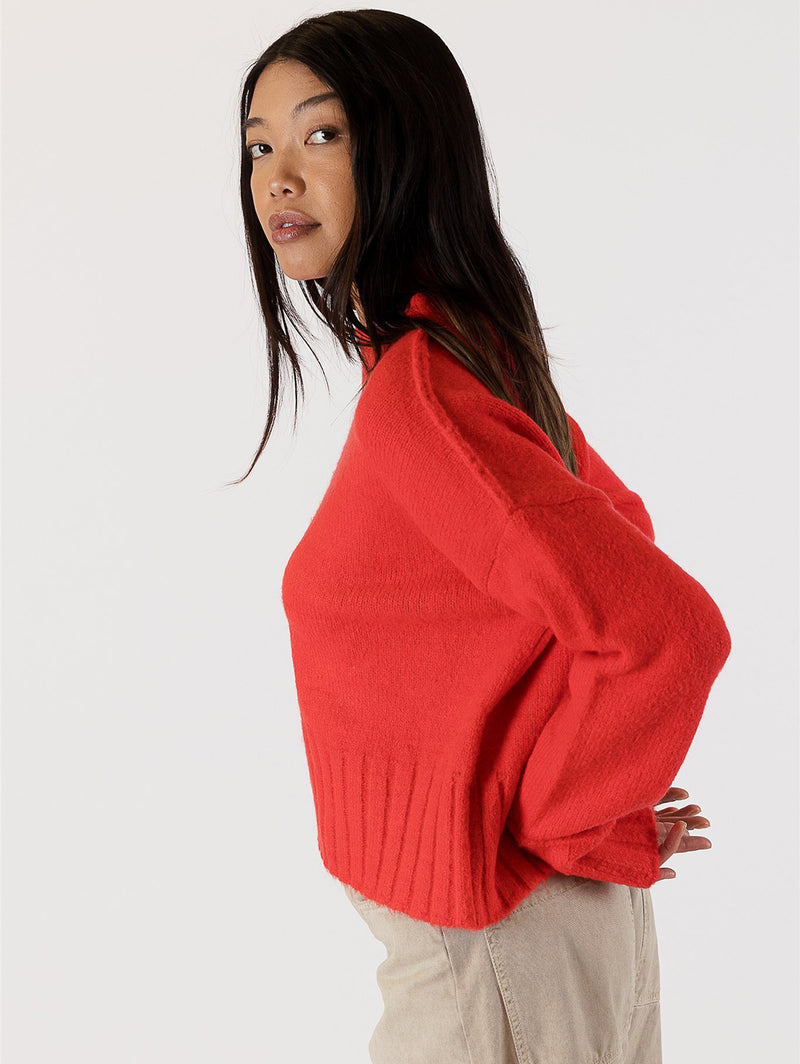 Timmy Crew Sweater-LYLA+LUXE-Over the Rainbow
