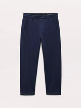 Tapered Nylon Trouser - Navy