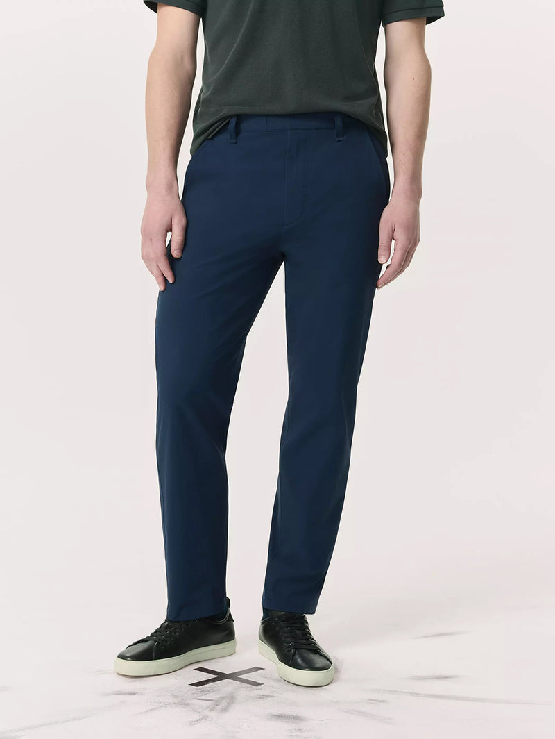 Tapered Nylon Trouser - Navy