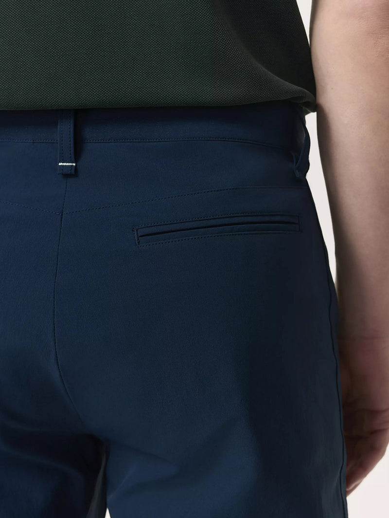 Tapered Nylon Trouser - Navy