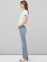 Slub Crew Neck Tee - White-RAG + BONE-Over the Rainbow