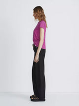 The Slub Tee - Fuchsia-RAG + BONE-Over the Rainbow