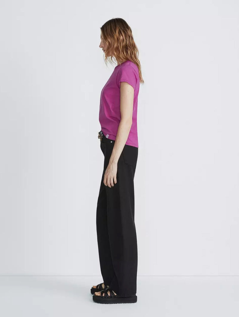 The Slub Tee - Fuchsia-RAG + BONE-Over the Rainbow