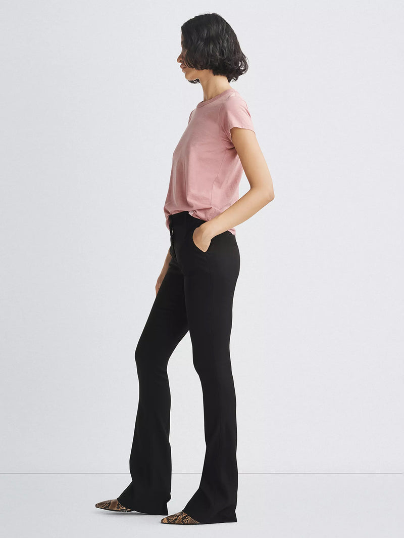 The Slub Tee - Rose-RAG + BONE-Over the Rainbow