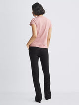 The Slub Tee - Rose-RAG + BONE-Over the Rainbow