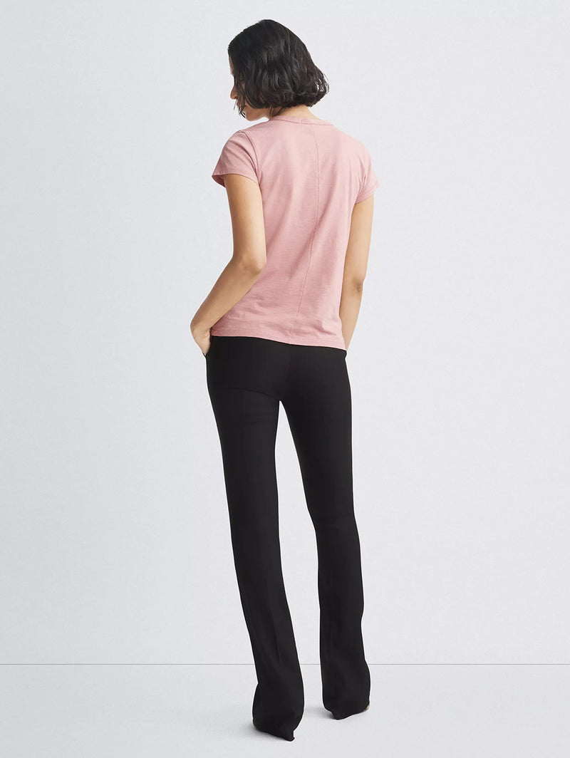 The Slub Tee - Rose-RAG + BONE-Over the Rainbow