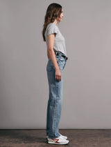 The Slub Tee - Heather Grey-RAG + BONE-Over the Rainbow