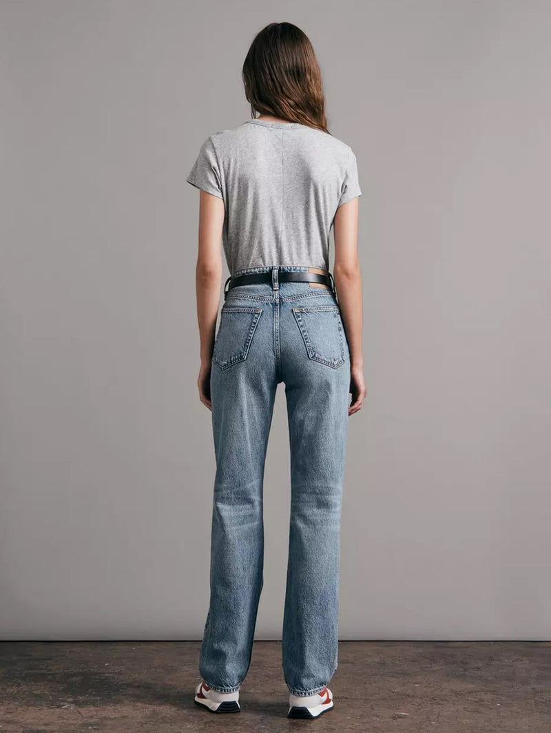 The Slub Tee - Heather Grey-RAG + BONE-Over the Rainbow