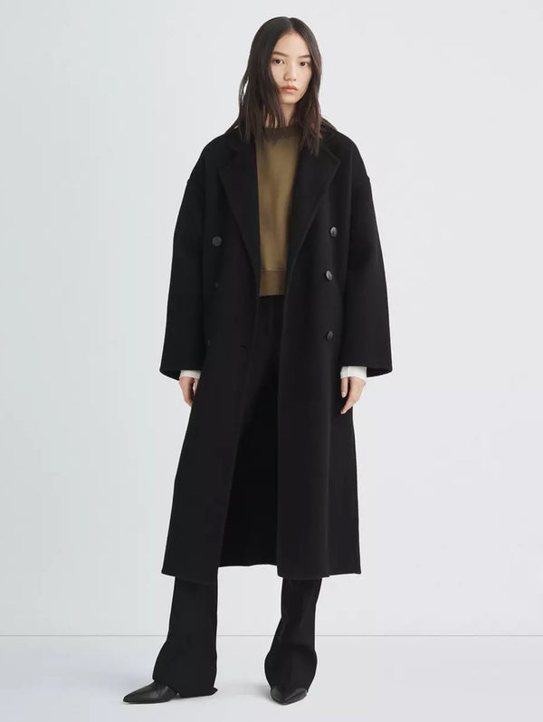 Thea Splittable Coat - Black-RAG + BONE-Over the Rainbow