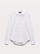 Tomlin Pima Cotton Shirt - White-RAG + BONE-Over the Rainbow