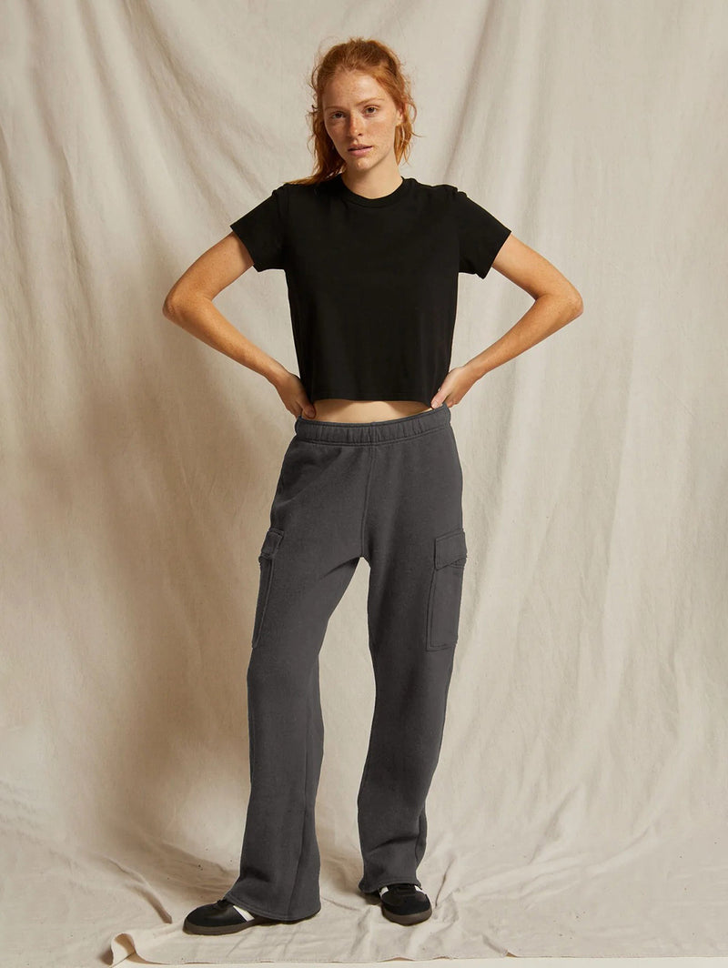 Kelly Cargo Pant - Black-PERFECTWHITETEE-Over the Rainbow