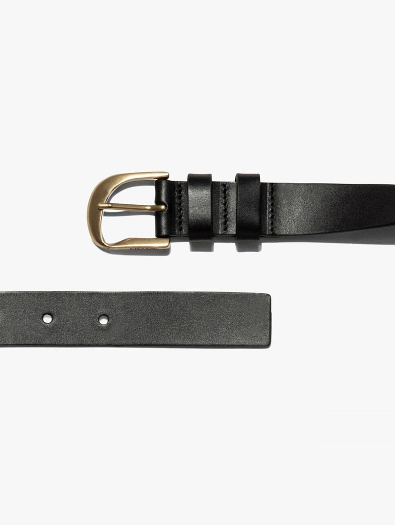 Twist Buckle Belt - Black-FRAME-Over the Rainbow