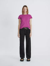 The Slub Tee - Fuchsia-RAG + BONE-Over the Rainbow