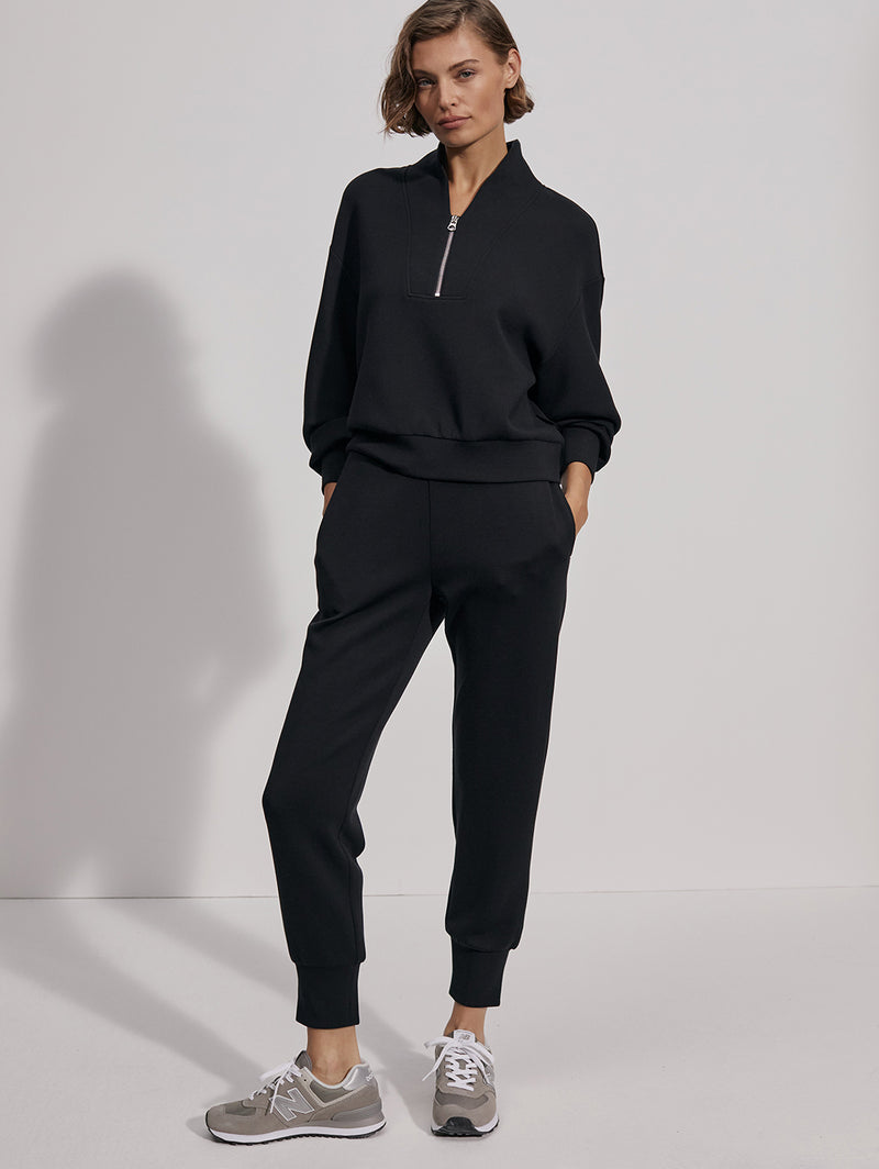 The Slim Cuff Pant 25 - Black-VARLEY-Over the Rainbow