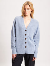 Button Cardigan - Atlantic-Patrick Assaraf-Over the Rainbow